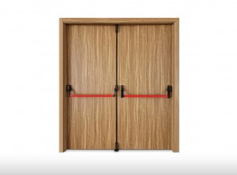 Fireproof and acoustic door GS DOORS - 2 sheets