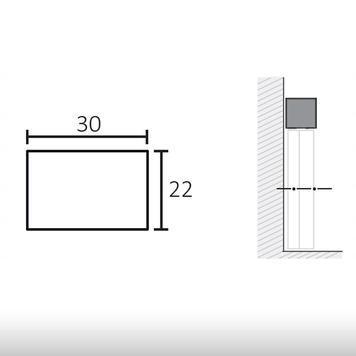 XPS Half Wall Top trim - 005